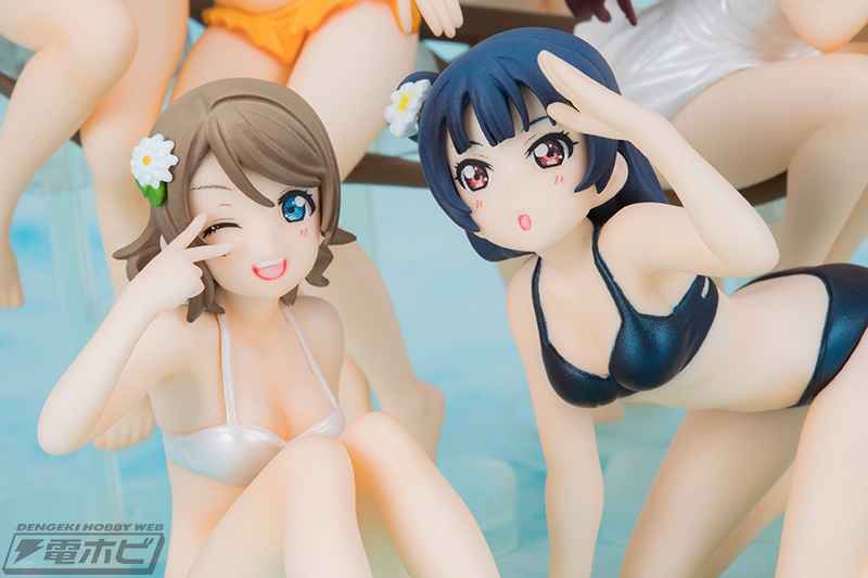水着姿の「Aqours」フィギュアが可愛すぎる！「Gasha Portraits ラブ
