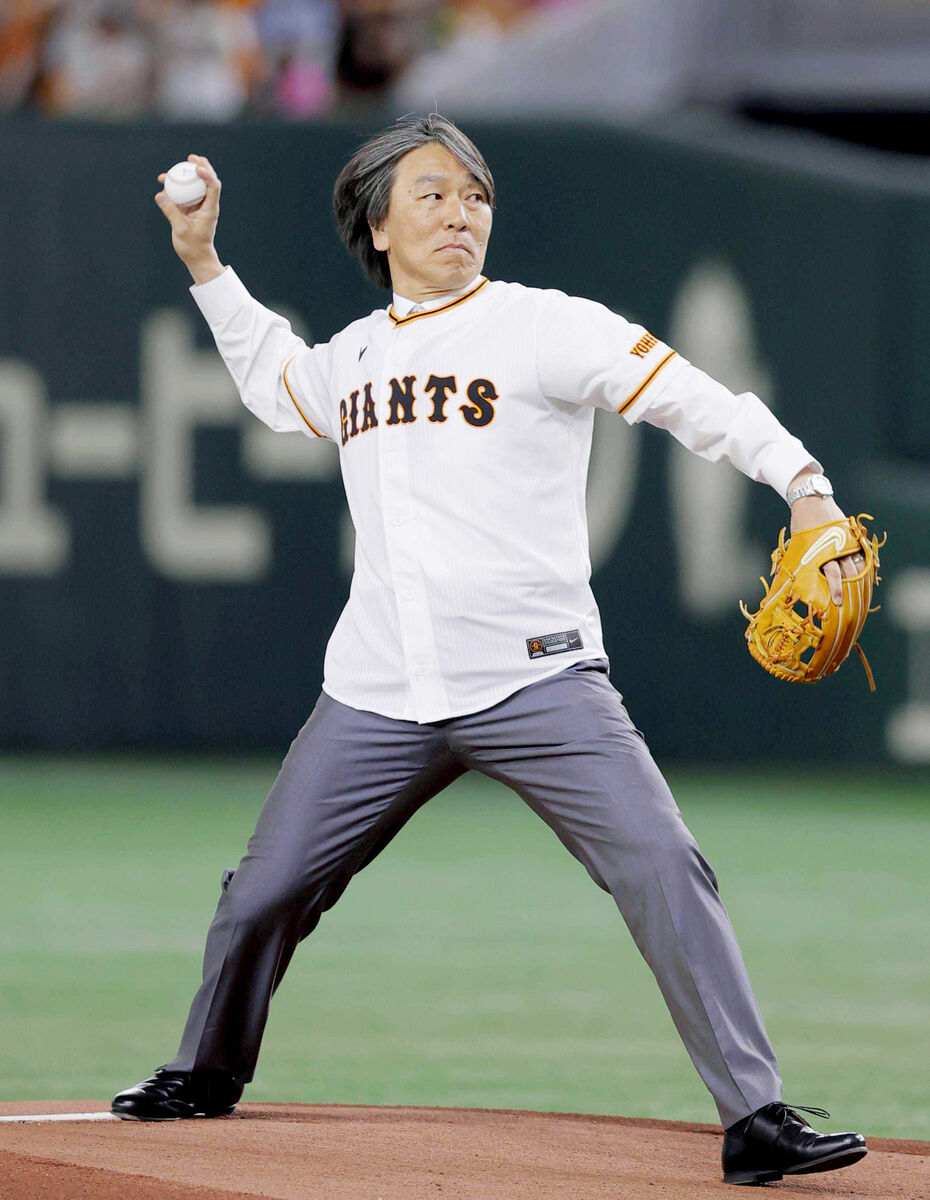 巨人】5・3長嶋茂雄DAYで松井秀喜氏が1年ぶり始球式！ 特別な一