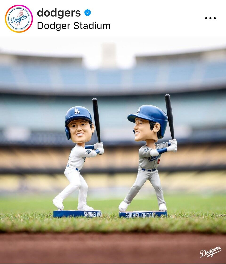 ドジャース 2024オールスター ミニボブルヘッド 【公式通販】