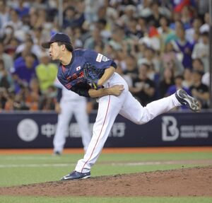 侍ジャパン】守護神の巨人・大勢が9回を3人でピシャリ 2試合連続