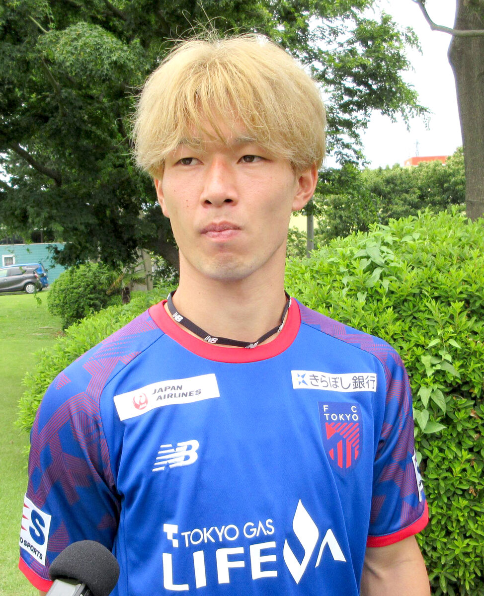 FC東京 FW長倉幹樹、新天地デビューへ「準備万端」 DF室屋成は