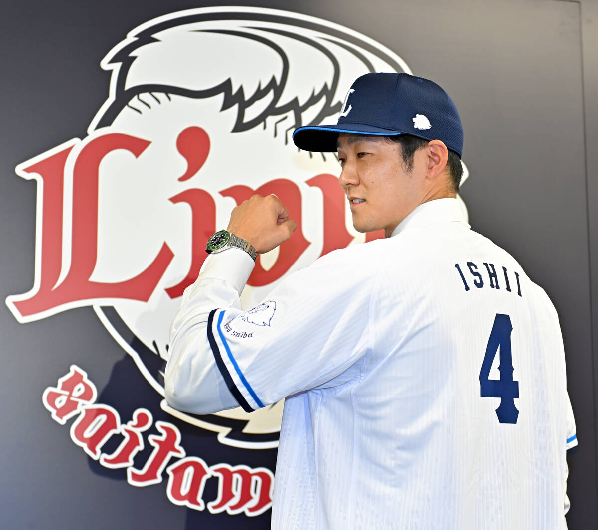 西武】日本ハムからFA移籍の石井一成が入団会見「迫力がある応援が