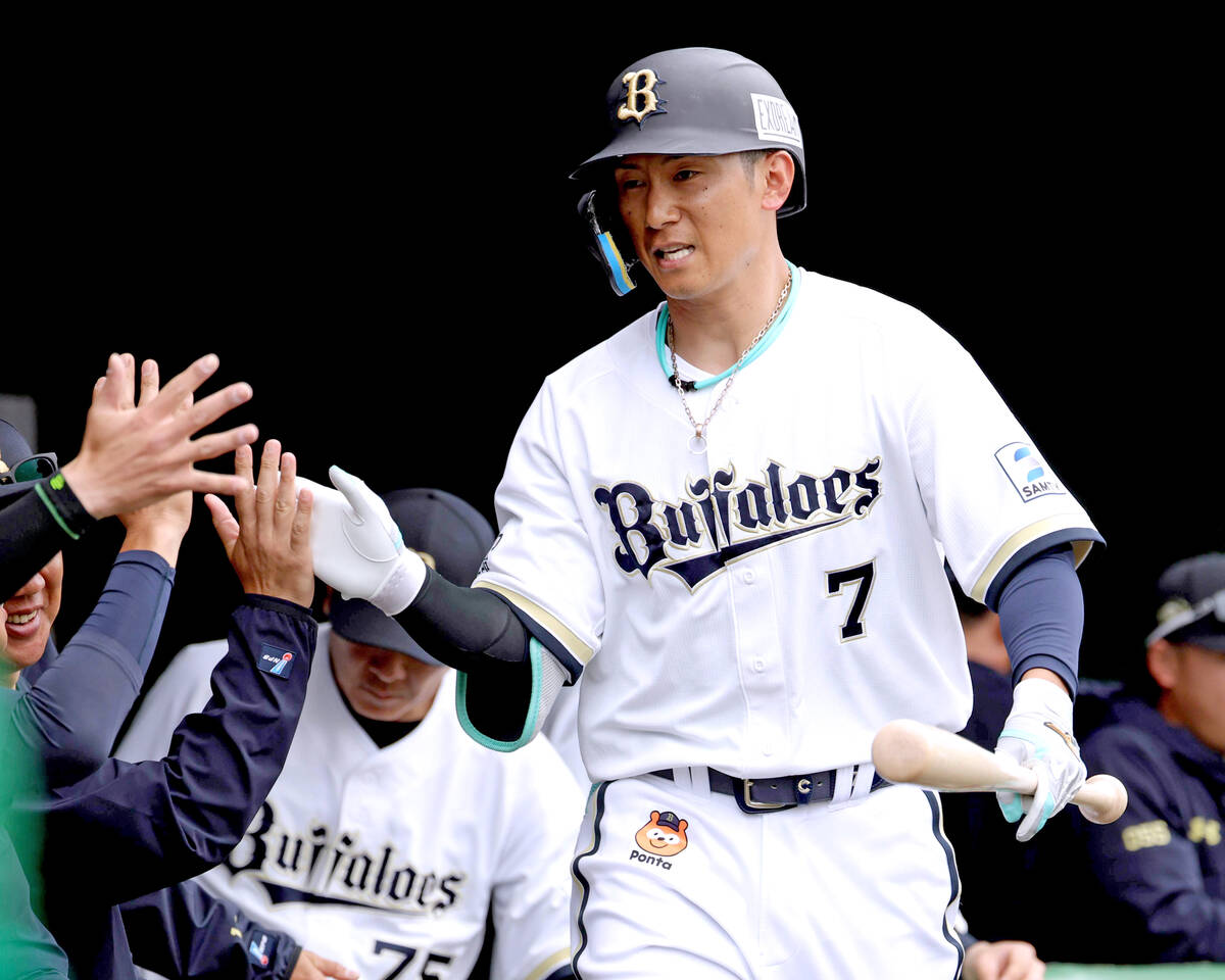 オリックス】来田涼斗が途中交代…3回、二ゴロを放った際に右かかと
