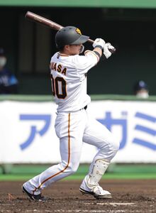 巨人】湯浅大が4打数3安打とバットで猛アピール 2軍・西武戦