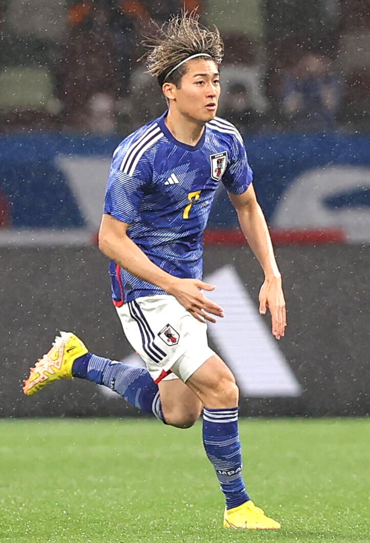 日本代表デビューのFW中村敬斗 約4分間の第一歩「少しは自信になり