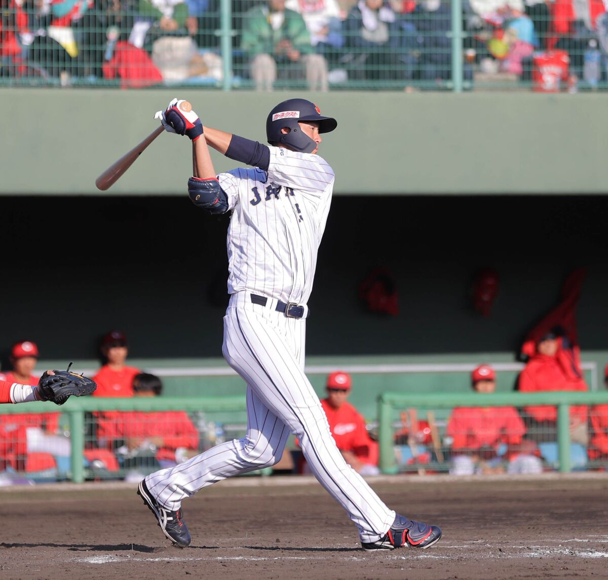 侍ジャパン】秋広優人が練習試合2戦連続安打 - スポーツ報知