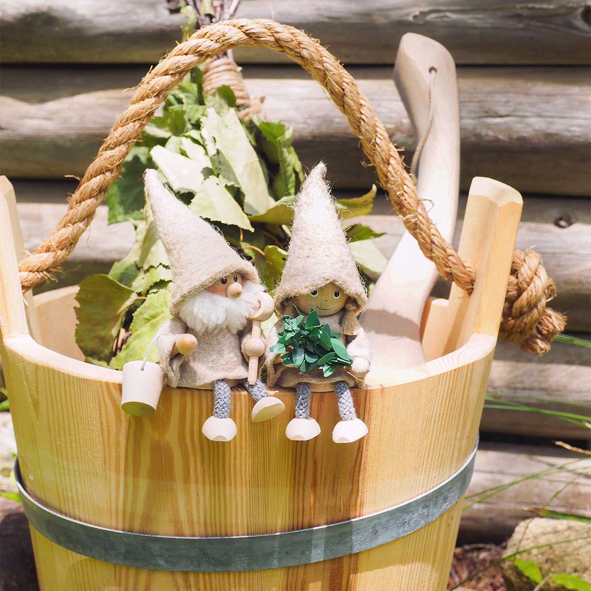 NORDIKA nisse ノルディカ ニッセ 木製人形 ( サウナニッセ / サンタ