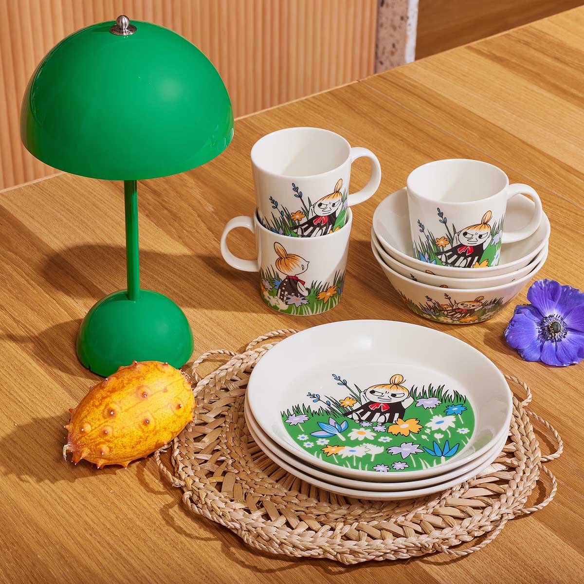 Moomin ムーミン ARABIA アラビア プレート ( 19cm / ちびのミイ