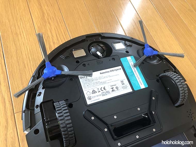 ロボット掃除機「Eufy RoboVac G10 Hybrid」を毎日使った感想｜Holoholo