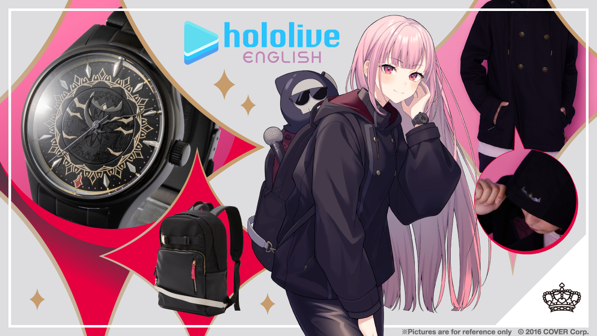 ホロライブEnglish」所属「森カリオペ」 x SuperGroupiesコラボ
