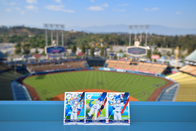 世界初！VTuberと「ロサンゼルス・ドジャース」とのコラボレーション
