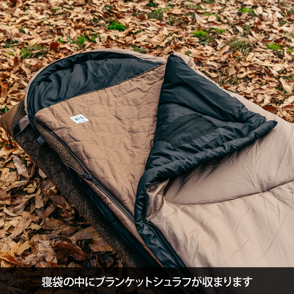 HOTEL CAMPS ホットスリーピングセット [ホット スリーピングバッグ +