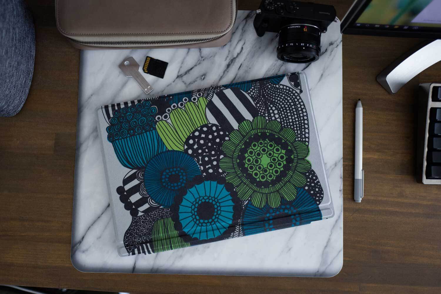 SurfacePro用マリメッコのタイプカバーキーボードレビュー。かわいくて