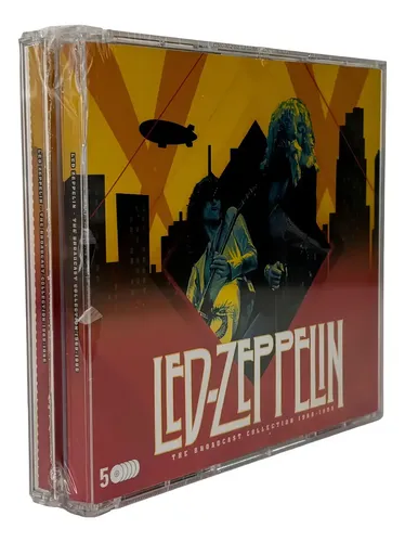 Box Led Zeppelin - Broadcast Collection (1969-1995) - 5 Cd Versão