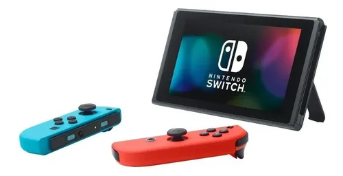 Nintendo Switch HAC-001(-01) 32GB Standard cor vermelho-néon y