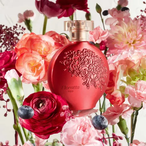 Conjunto Floratta Red O Boticário Feminino Colônia 75ml + Creme