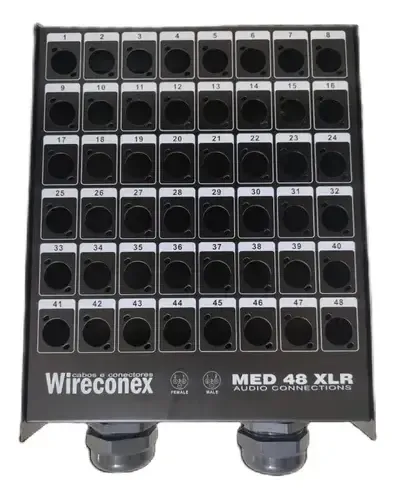 Medusa Multicabo 48 Vias Splitter Duas Saidas Wireconex
