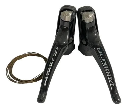Par De Sti Shimano Ultegra St-r8000 2x11v P/ Freio Mecânico
