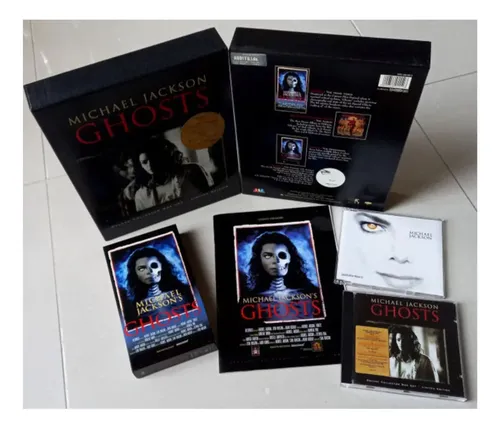 Michael Jackson - Ghosts (deluxe Collector Box Set) Vhs + Cd