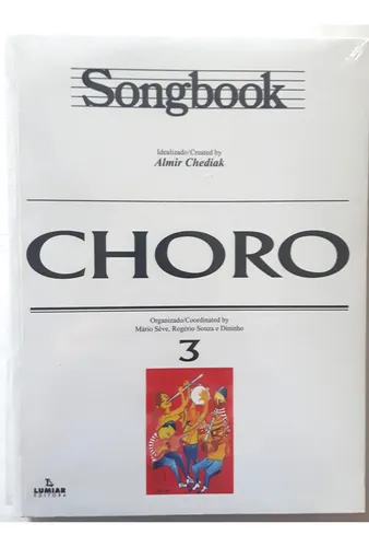Livro Songbook Choro Vols 1, 2 E 3 Partitura Cifras | MercadoLivre