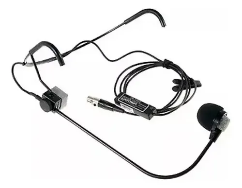 Crown Cm311 Aesh Microfone Headset Para Sistema Shure Preto