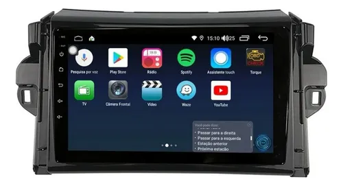 Multimídia Sw4 16/21 9 Poleg Aikon Próton Carplay Android Black