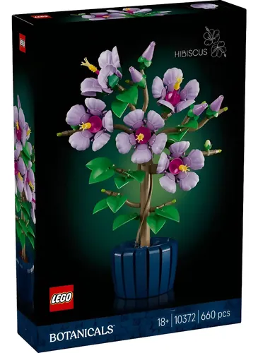 Lego Botanicals - Hibisco 10372 660 Flores | MercadoLivre