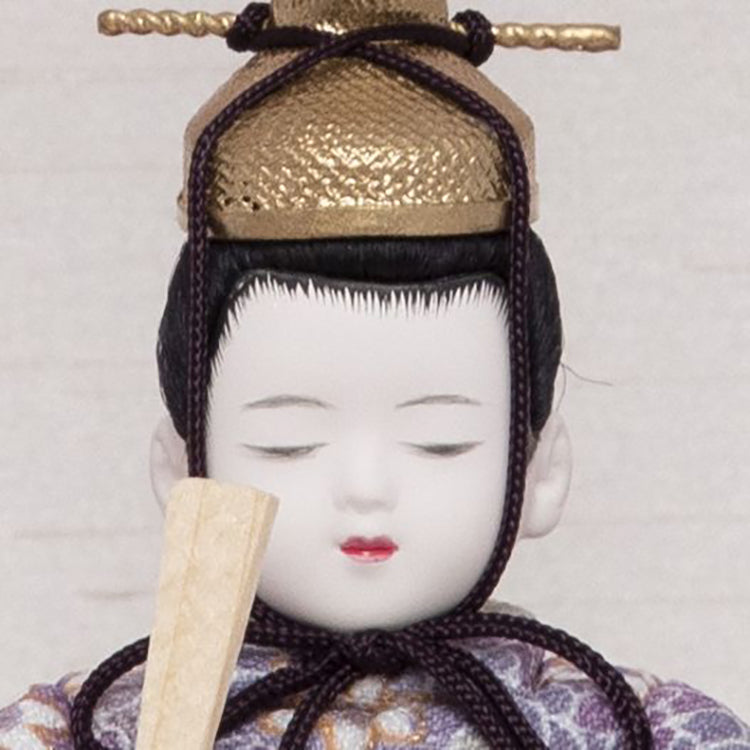 一秀作 桃山雛 木目込 w03193H – 福仙