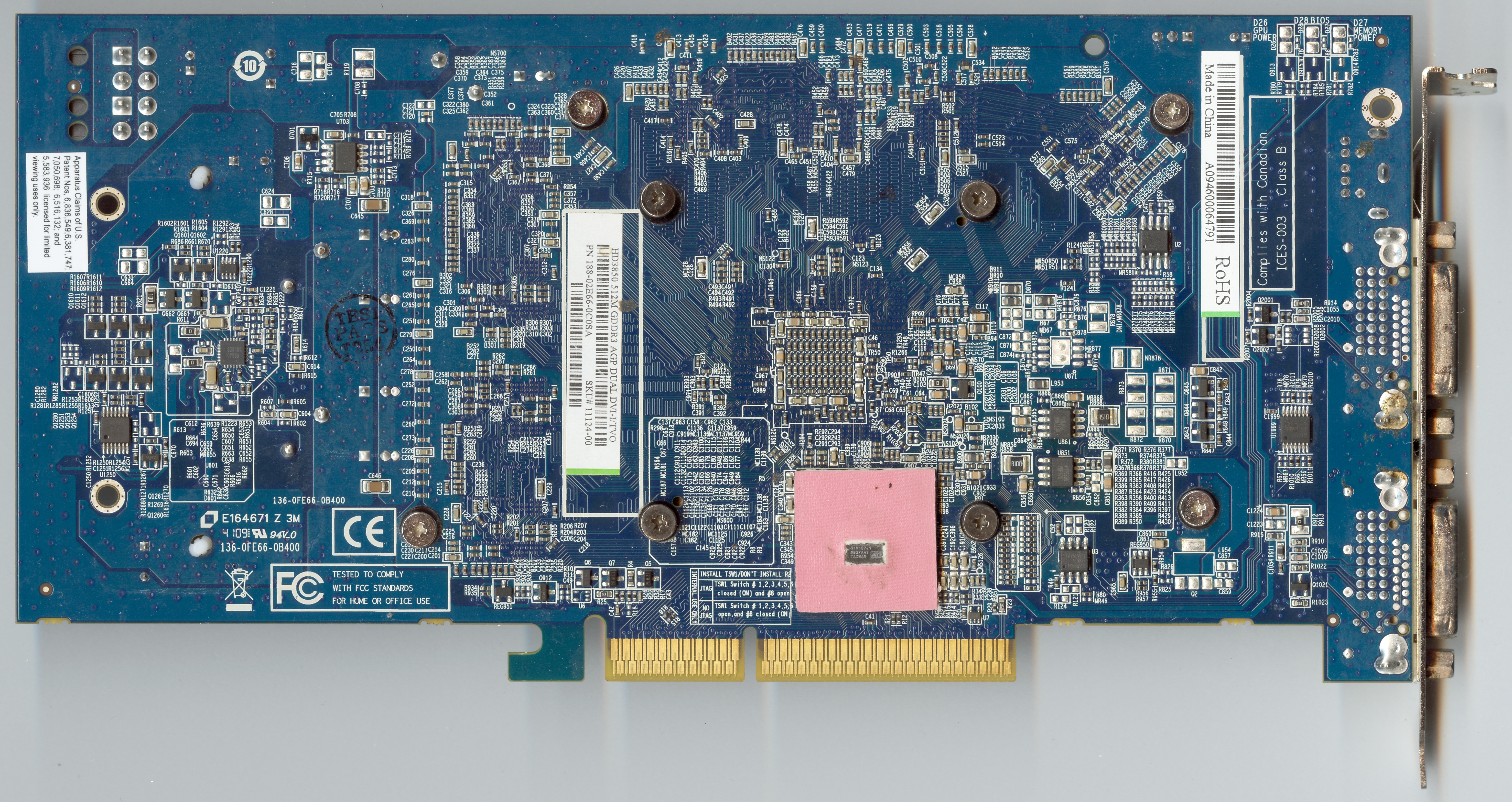Sapphire Radeon HD 3850 AGP - Hardware museum