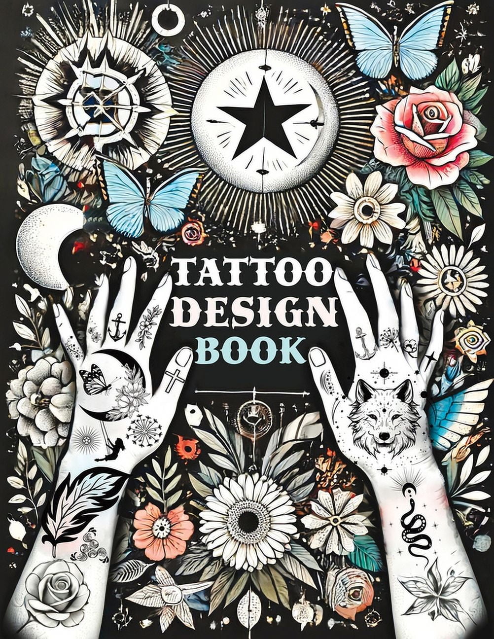 Tattoo Johnny: 3,000 Tattoo Designs Book for Adults by Renowned