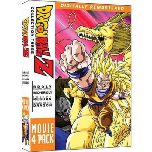 Dragon Ball Z: Movie Pack #3 (DVD) Movies 10 - 13 (CrunchyRoll