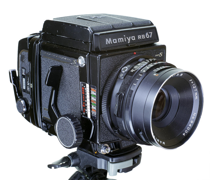 Mamiya RB67 Pro S フィルムホルダーの種類による違い