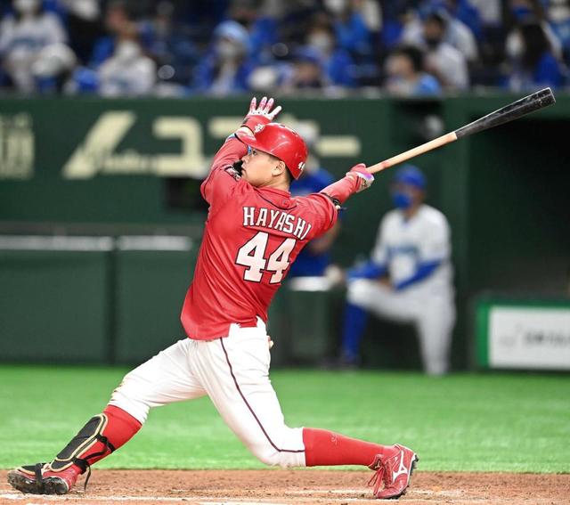 広島・林、プロ初の4安打4打点 若き大砲が猛爆けん引 打率も驚異の