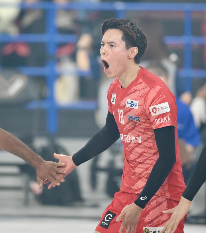 歴史的開幕戦制した大阪B・西田有志「世界一のリーグへの第一歩