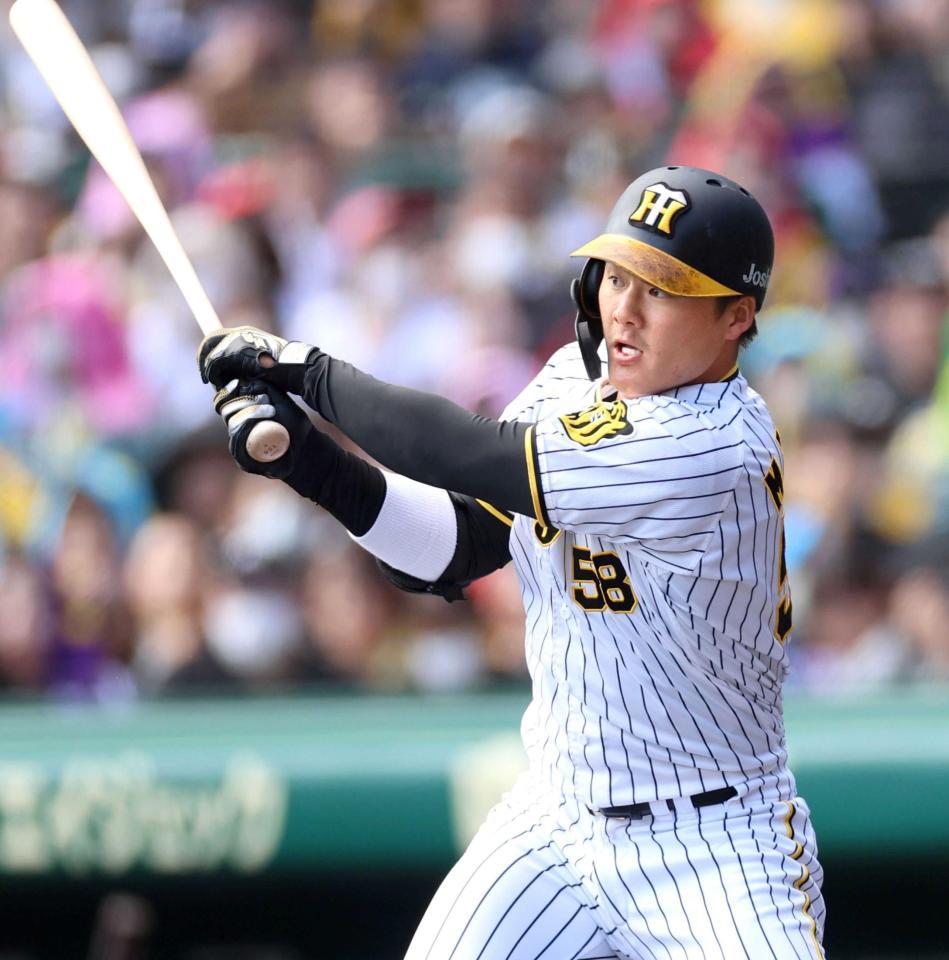 阪神・前川右京 開幕左翼へ前進2試合連続マルチ 聖地で躍動！4戦12