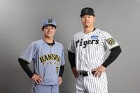 阪神 球団創設90周年、来季新ユニホーム発表 佐藤輝「新しい、強い