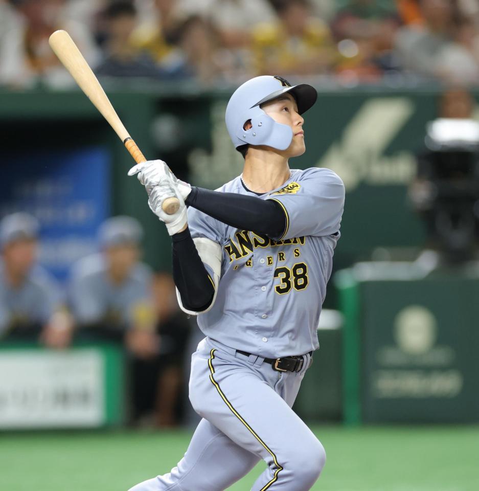 阪神 小幡が師匠のように慕う球界レジェンド 大きな背中に一歩ずつ