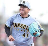 阪神・村上 上々発進2回0封 外角低め直球＆新スラに手応え 目標の