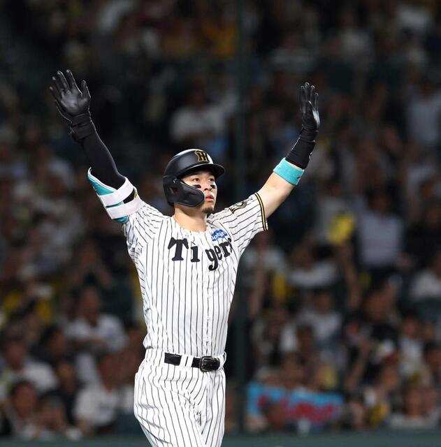 阪神・佐藤輝「40号＆100打点」達成！掛布以来、球団生え抜き40