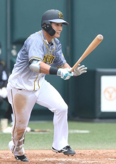 阪神・木浪が急きょ1軍へ 平田2軍監督「自信を持って行ってこい