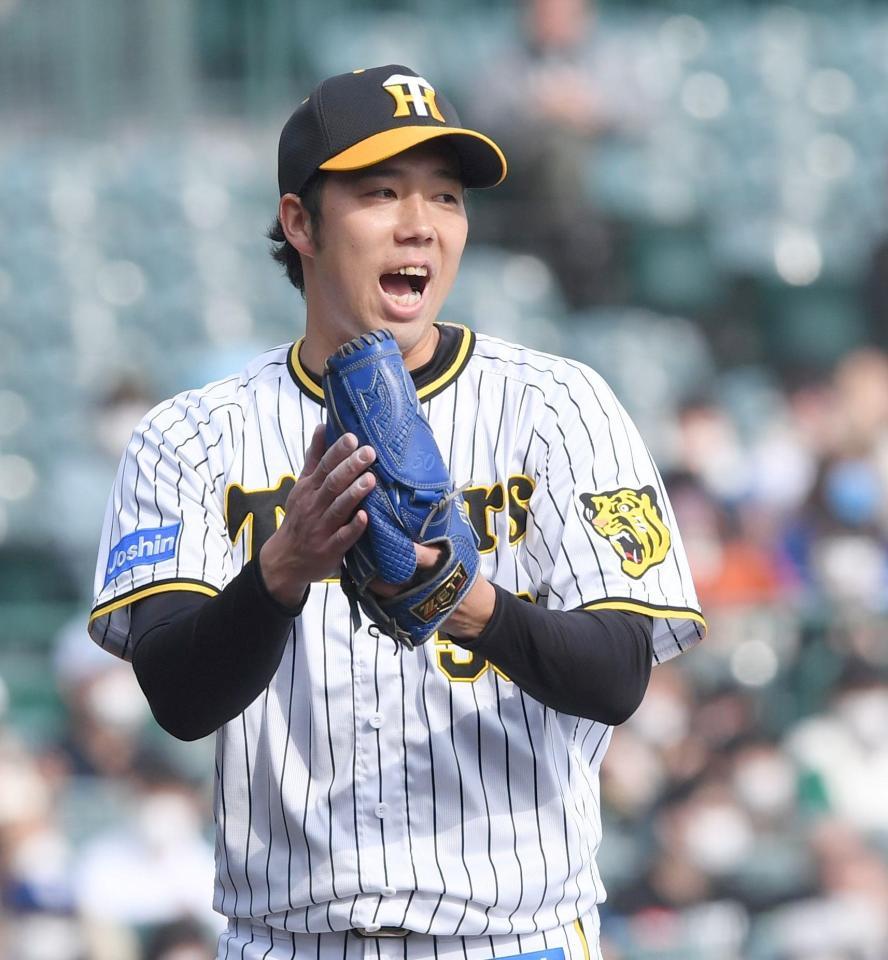 阪神・青柳晃洋 自身初の開幕投手が決定「ヤギに任せたい」中日戦後に