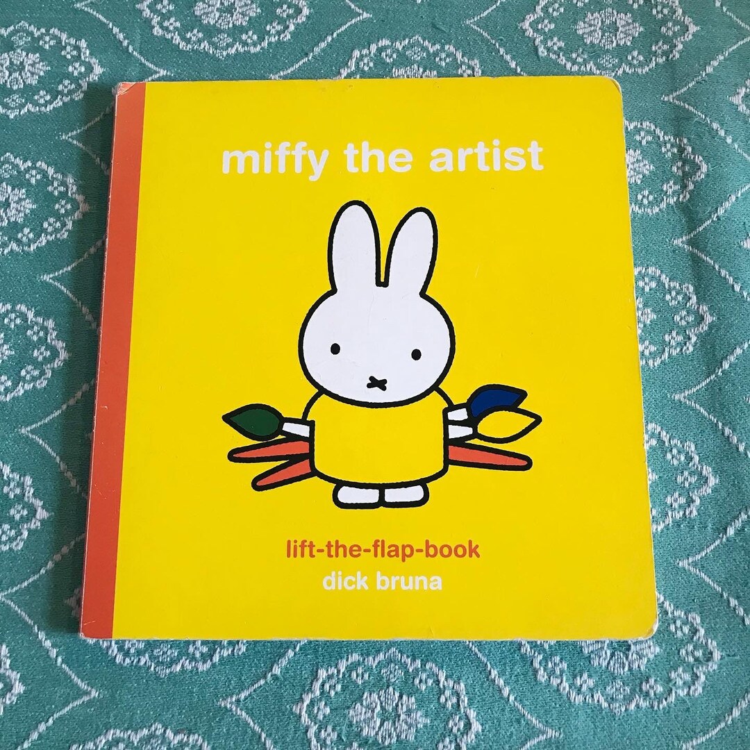 Miffy the Artist Board Book. Dick Bruna. Hardback. Flap Books