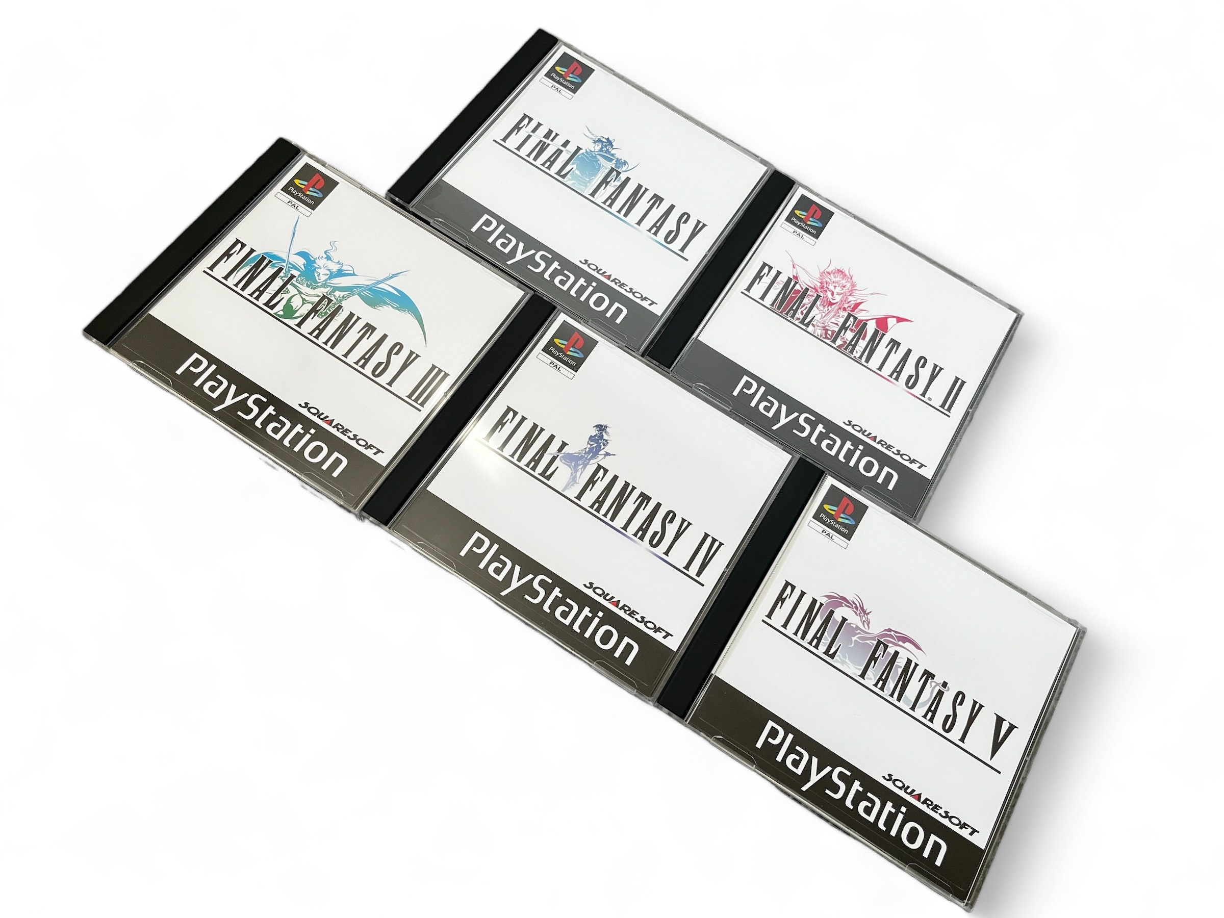 Final Fantasy Classic Collection PS1 Playstation Inspired Display