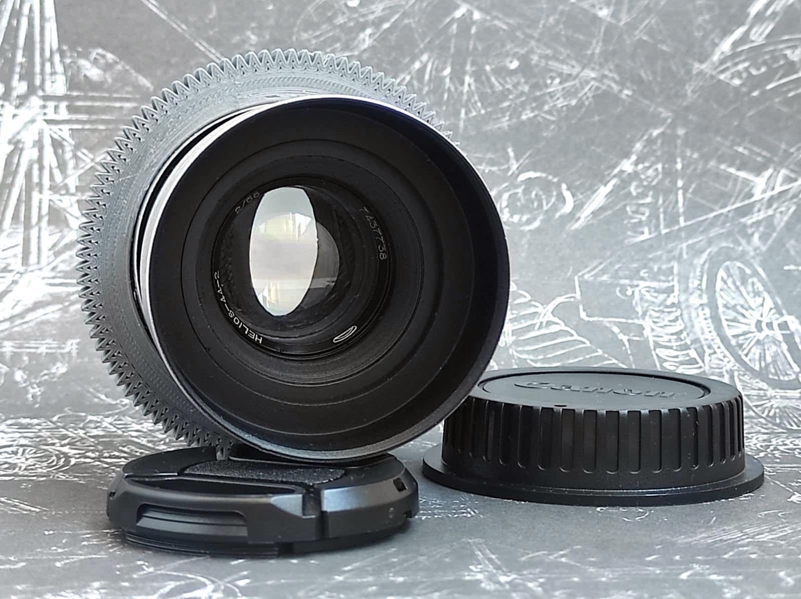 アナモフィック レンズ Helios 44-2 58 mm f/2.0 シネ モッド Canon EF