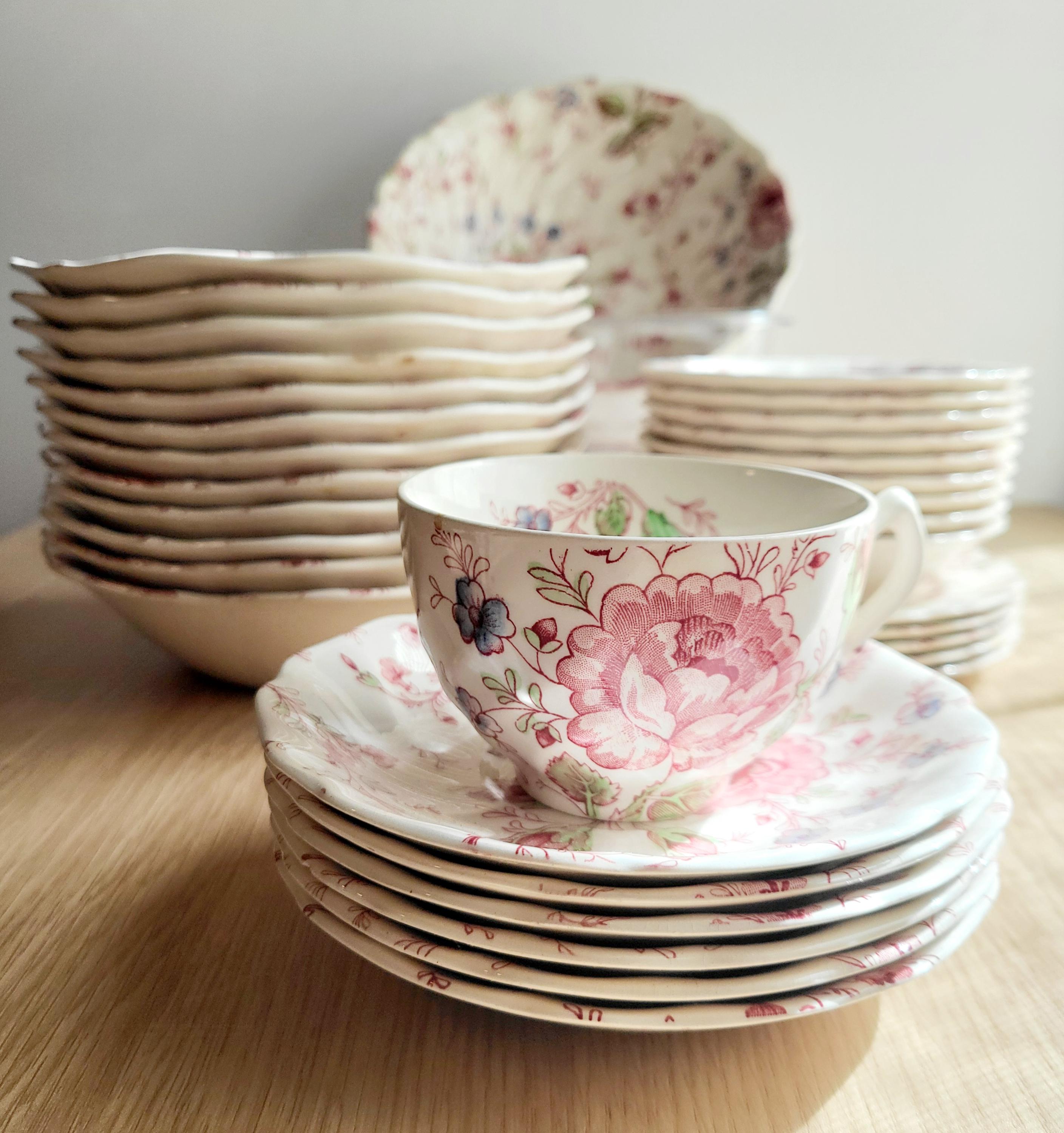 Rose Chintz Johnson Brothers | Assorted Pieces | Made in England
