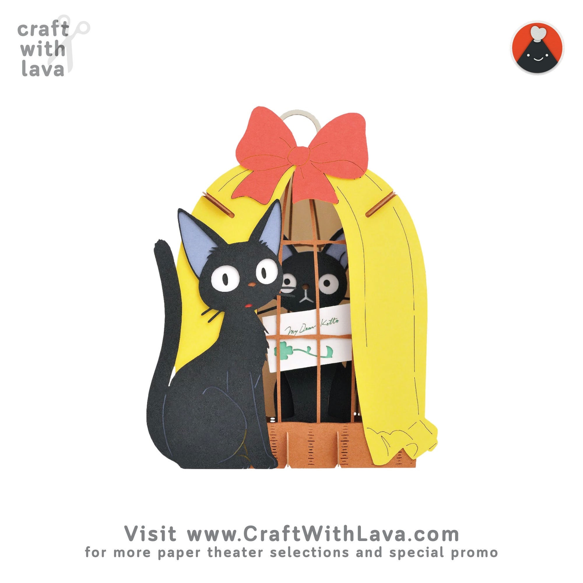 Paper Theater | Kiki's Delivery Service | I Am I (kiki's Cat Jiji