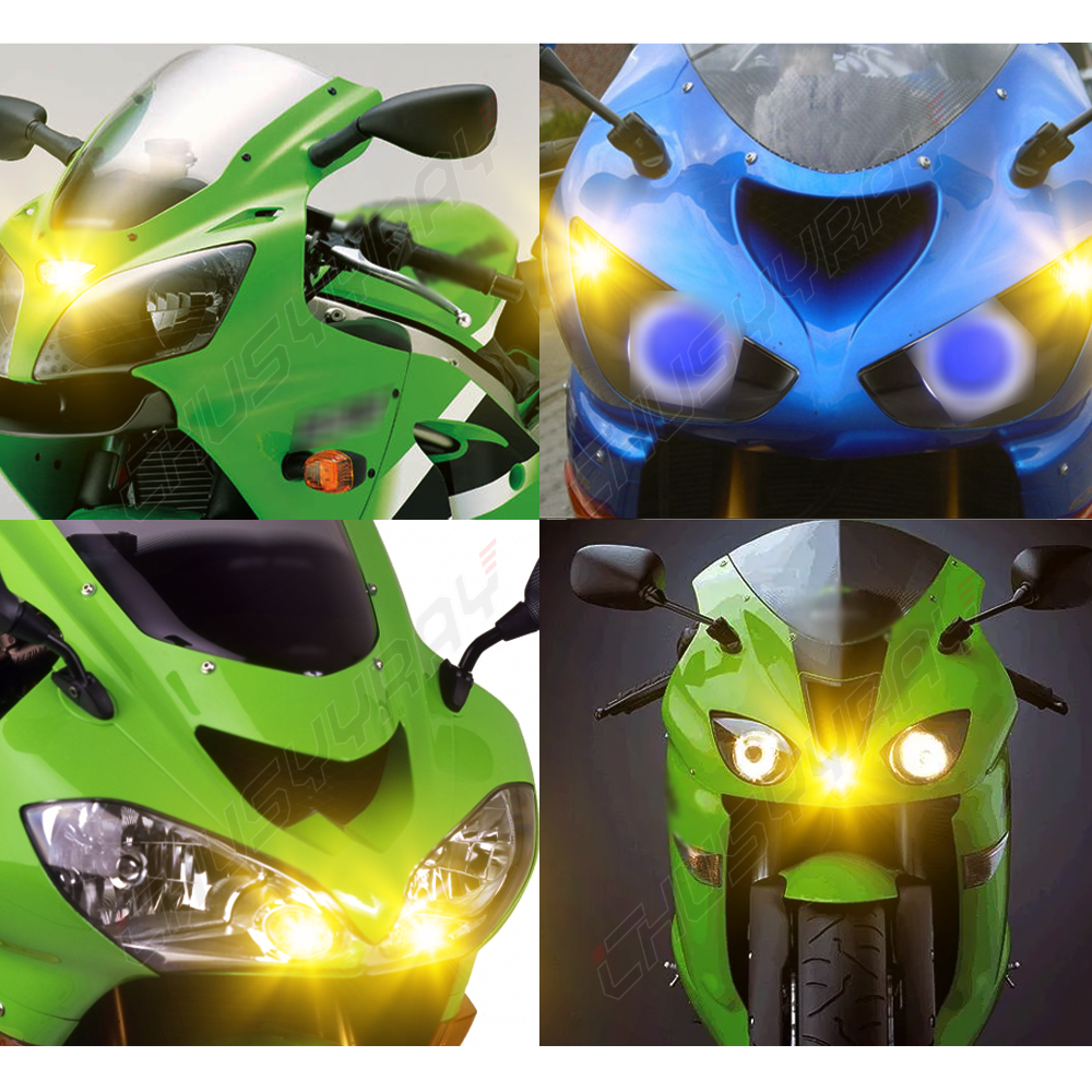 Para for Kawasaki zx-14r zx14r 1400 LED Faro Piloto Park Light T10