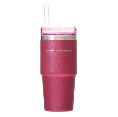 Starbucks 2024 Sakura 3-way stainless tumbler STANLEY vivid Pink