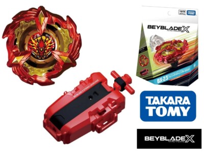 Takara Tomy Beyblade BX-23 PhoenixWing 9-60GF Metallic Red w