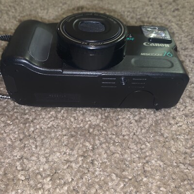 Canon Sure Shot Megazoom Caption 76 Camera with Manual And Case | eBay